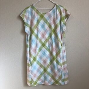 Peyton & Parker Dress English County Garden Plaid